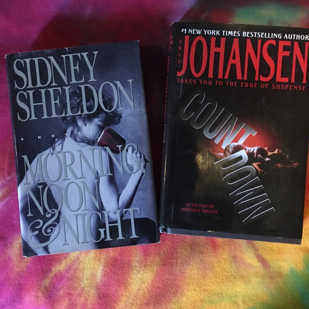 2 Hardcover books